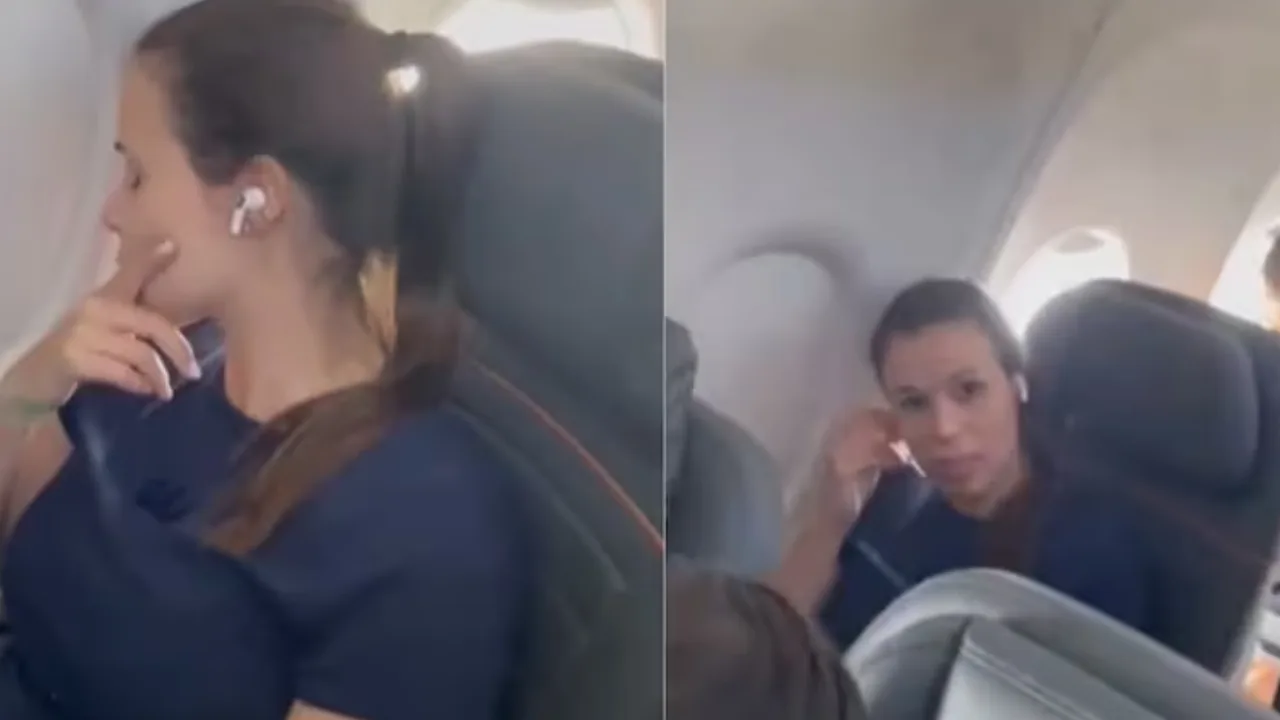 Passageira não cede assento em janela de avião para criança e vídeo gera polêmica