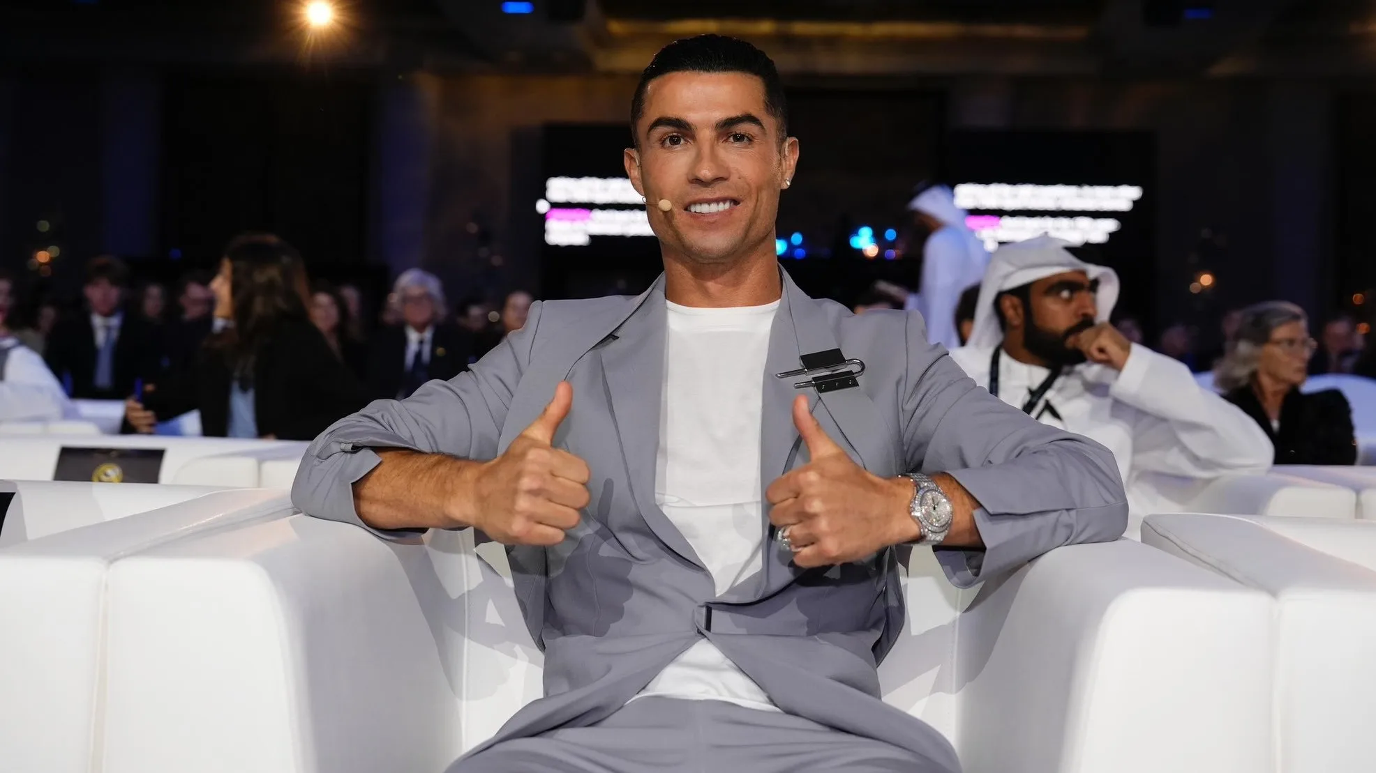 Cristiano Ronaldo: "Foi injusto Vini Jr. não ganhar a Bola de Ouro"