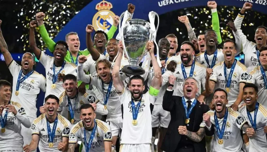 Real Madrid campeão da Champions Leagua 2023/24