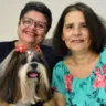 Cleide, Mel e Neusa se reencontram 

(Thiago Soares/Folha Vitória)