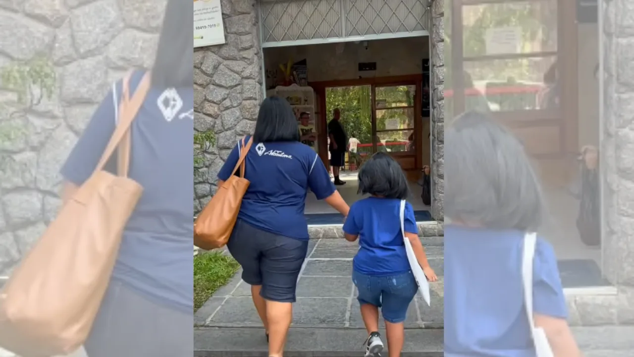 VÍDEO | Menino de 7 anos viraliza nas redes ao se vestir de professora no RJ