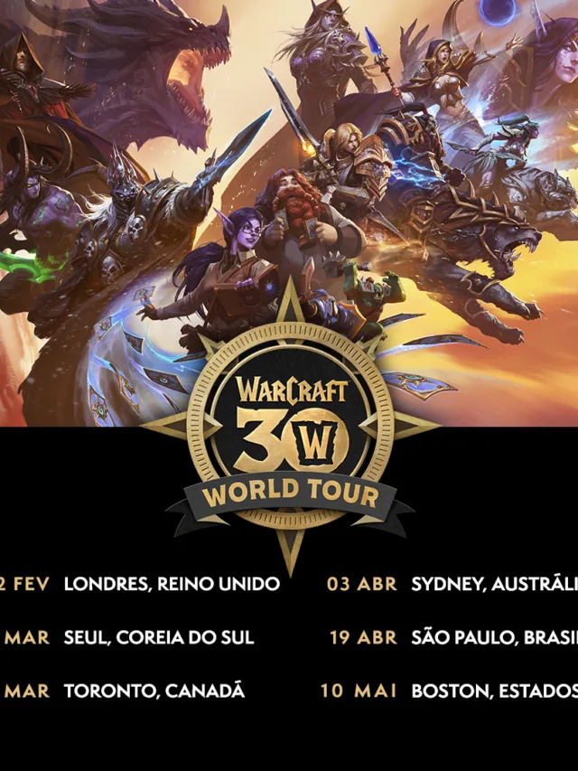 Comemore 30 anos de Warcraft em comunidade!