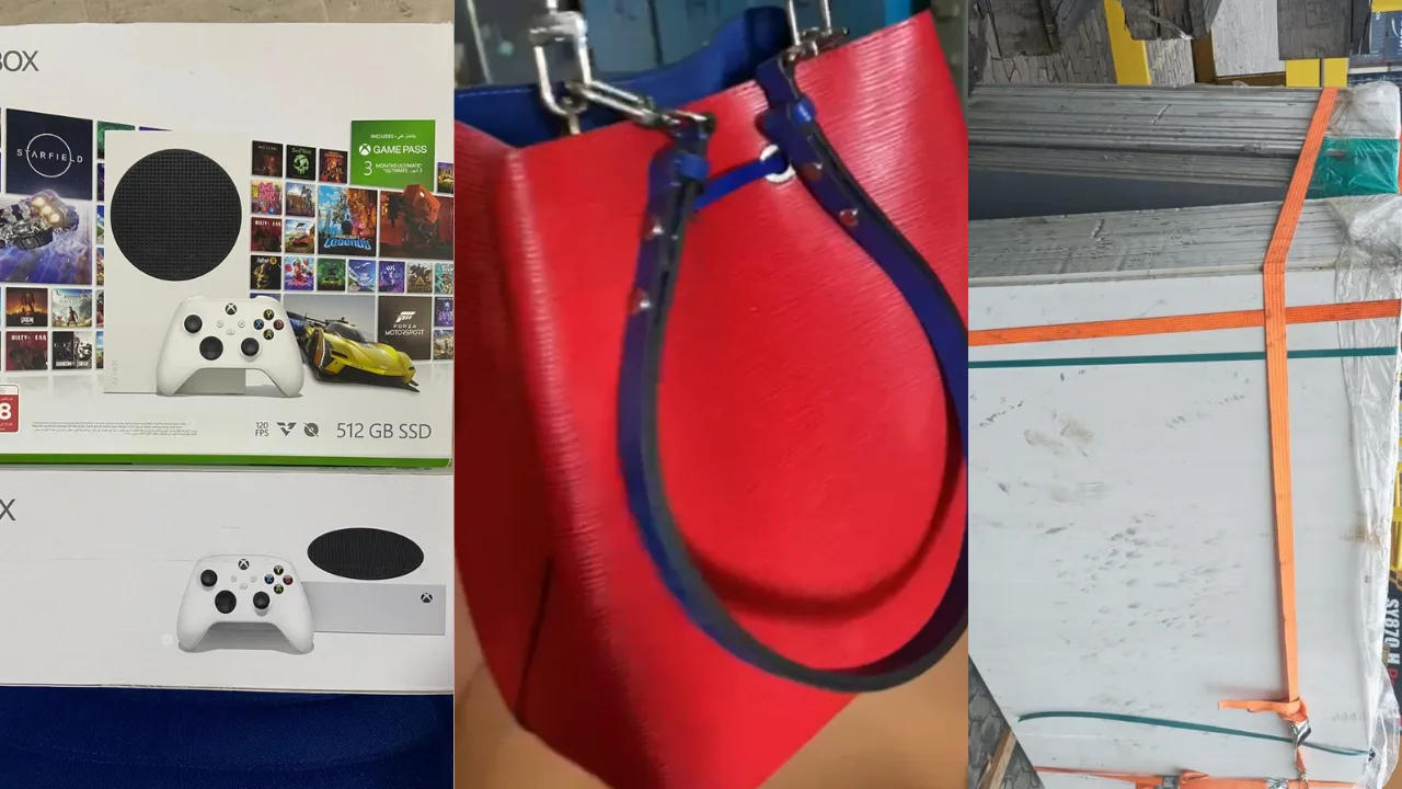 Receita Federal faz leilão de Xbox, bolsas, roupas e óculos de marca