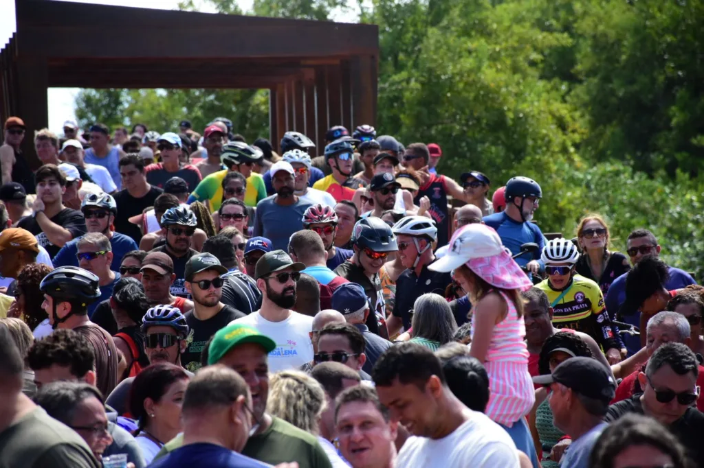 Inauguração da nova Ponte da Madalena e nova etapa da Ciclovia da vida