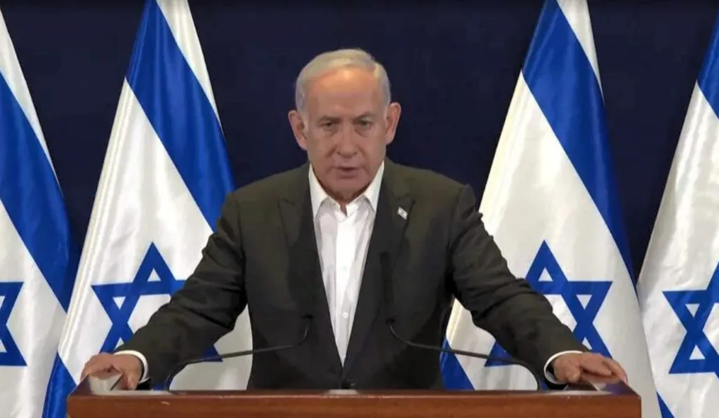 Benjamin Netanyahu. Foto: Reprodução/TV