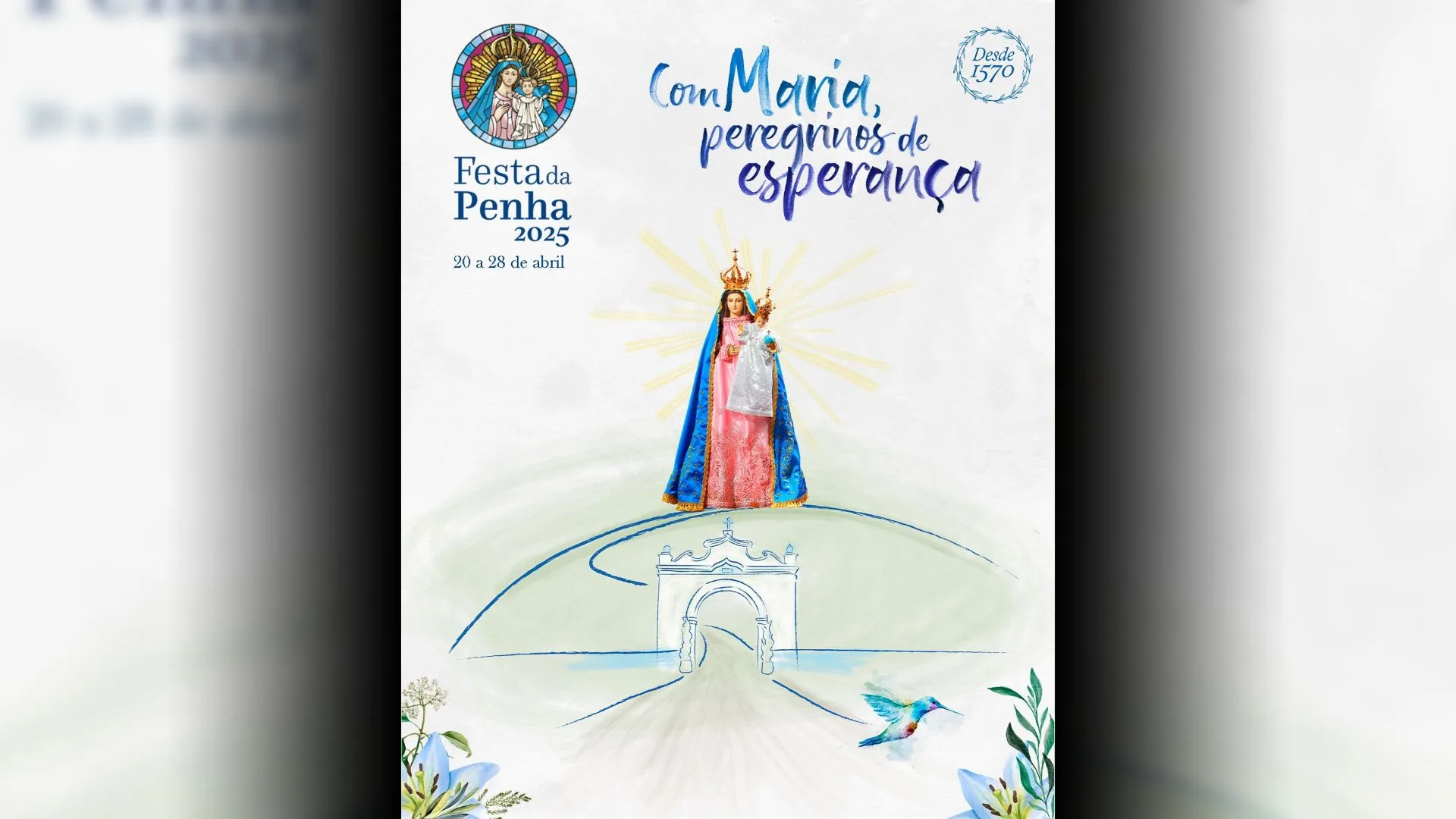 Festa da Penha faz 455 anos em 2025 e será inspirada em Jubileu Católico