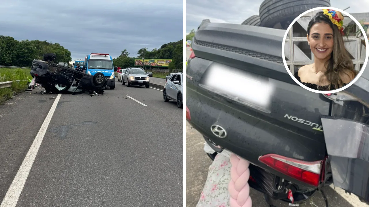 Vítima identificada em acidente na Rodovia do Sol é fisioterapeuta