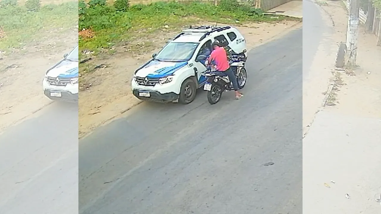 VÍDEO | Motociclista reage a assalto e é baleado em Cariacica