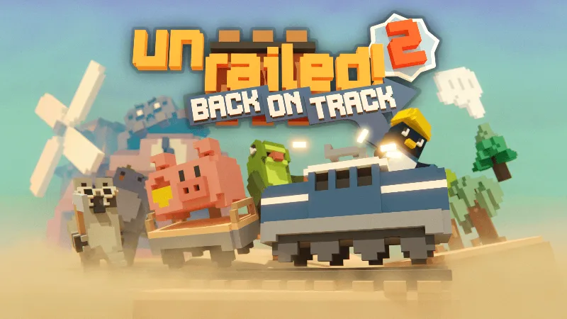 Unrailed 2: Back On Track chega a todo vapor no Steam Early Access