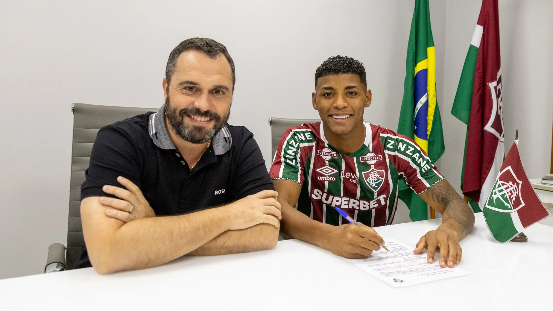 Fluminense anuncia o seu primeiro reforço para a temporada 2025