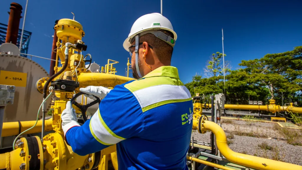 Novos pontos de gás poderão abastecer novas usinas termelétricas que poderão se instalar no ParkLog. Crédito: Reprodução/ ES Gás