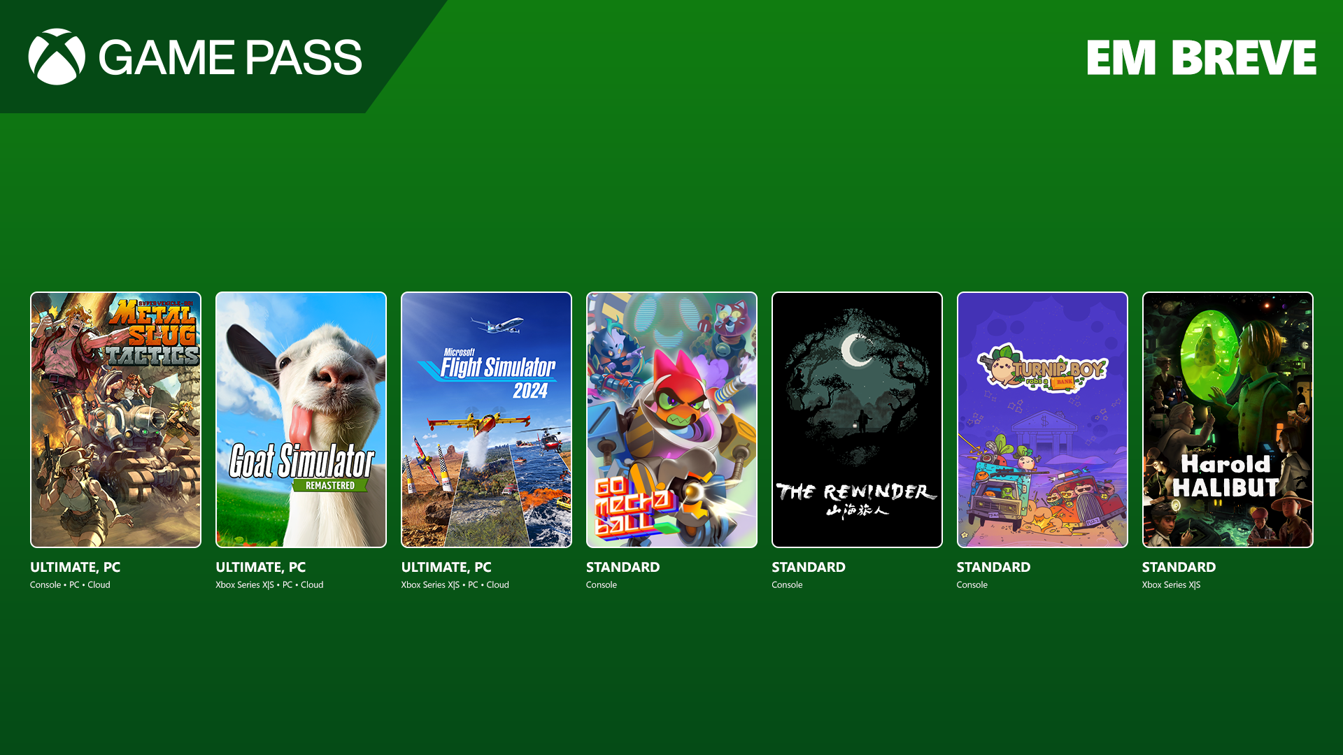 Confira os lançamentos de novembro no Xbox Game Pass