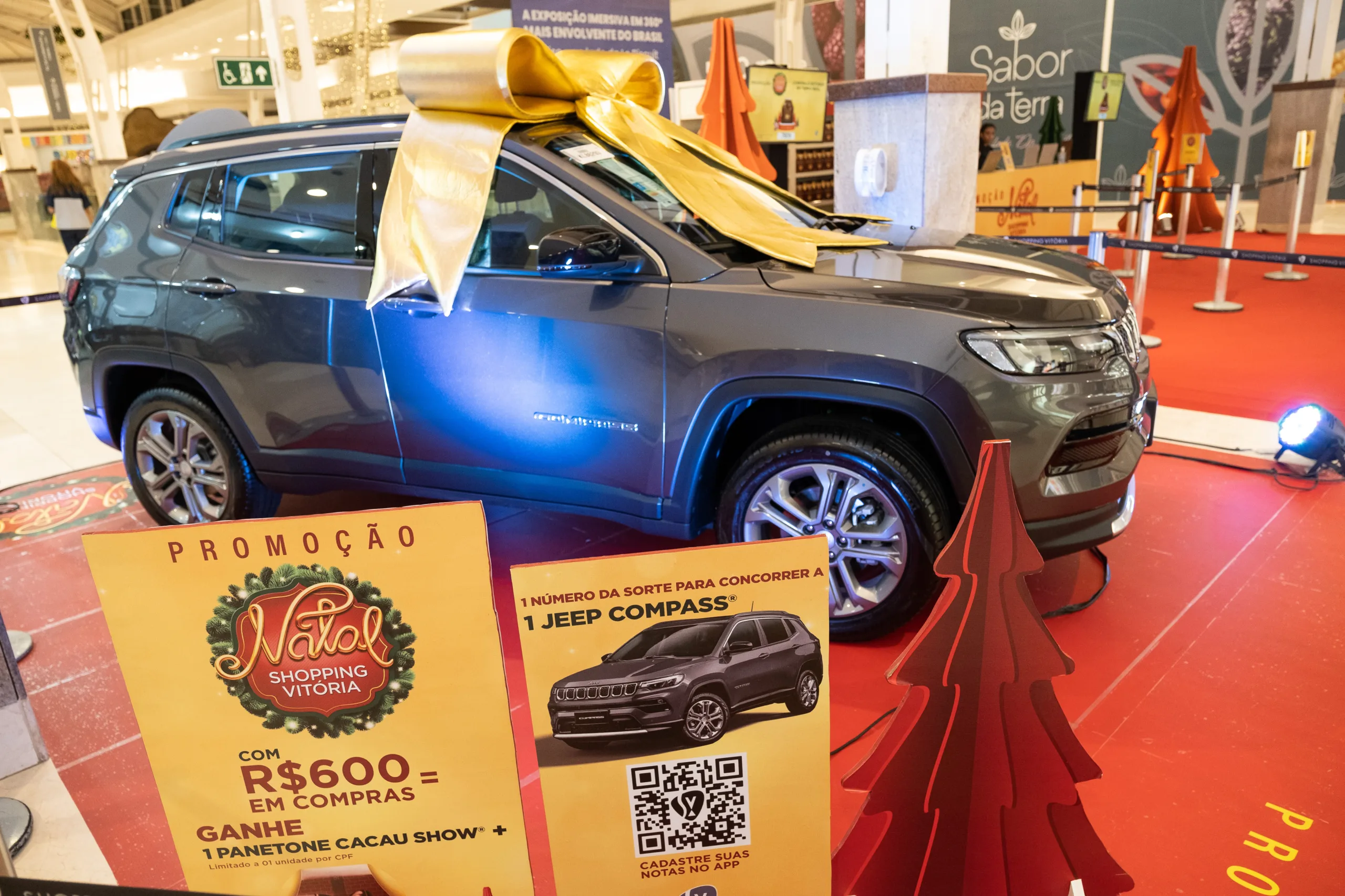 Concorra a um Jeep na Promoção de Natal do Shopping Vitória