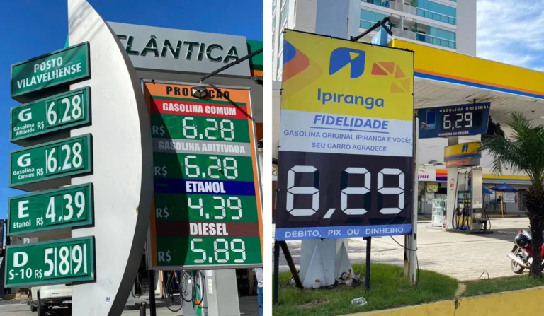 Postos de gasolina