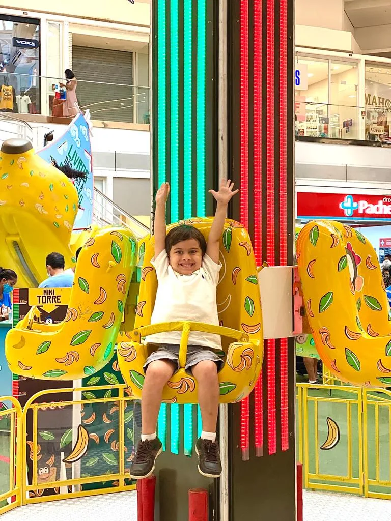 Parque temático para a criançada no Shopping Vitória