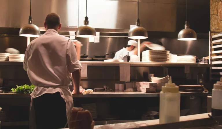 Cozinha de restaurante