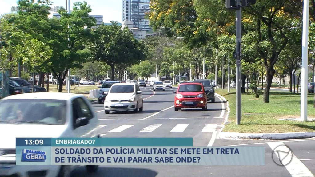 Soldado da PM é detido por embriaguez após acidente em Vitória