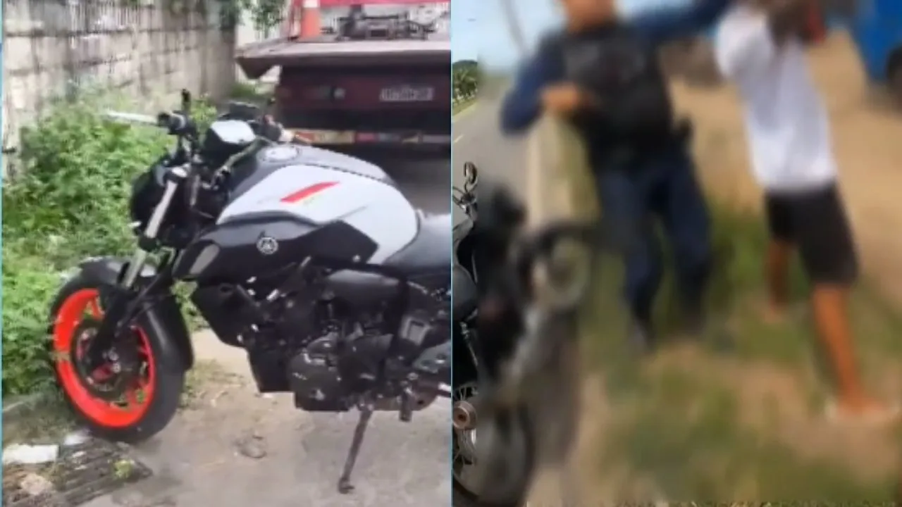 Ladrão diz que furtou moto por não ter dinheiro para presente de Natal da mãe