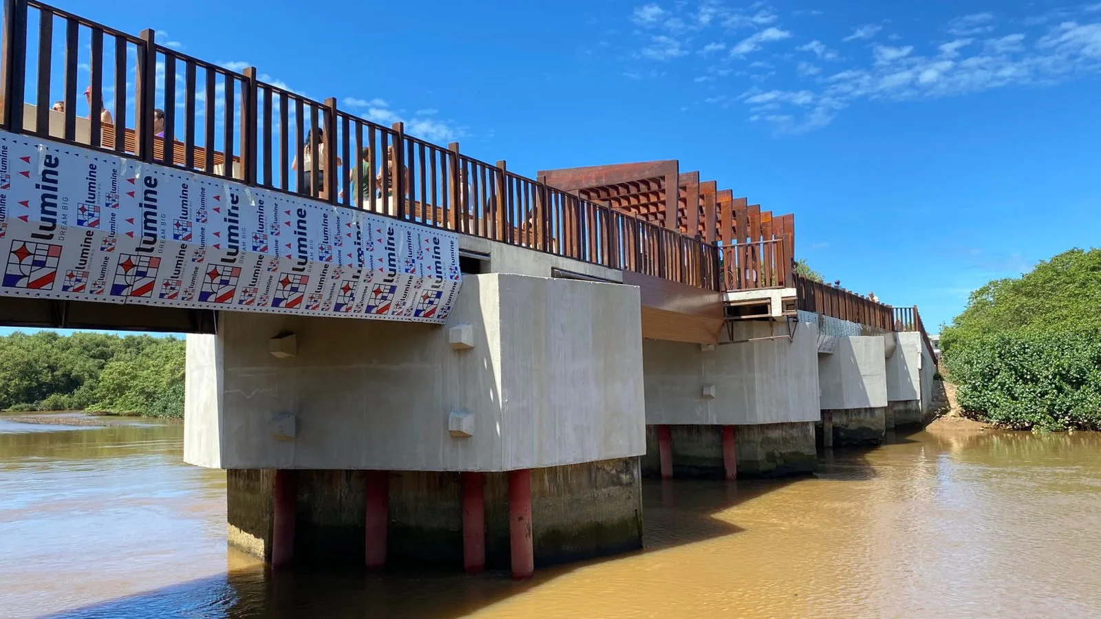 Inauguração da nova Ponte da Madalena e nova etapa da Ciclovia da vida