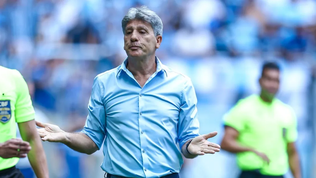 Caiu! Renato Gaúcho não é mais o técnico do Grêmio