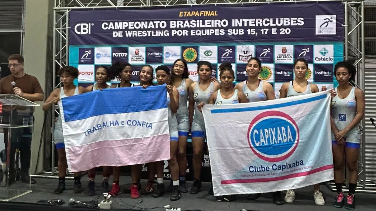 Capixabas são vice-campeãs brasileiras de wrestling por equipes