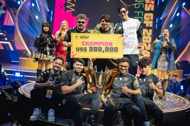 Time brasileiro é campeão mundial de Free Fire