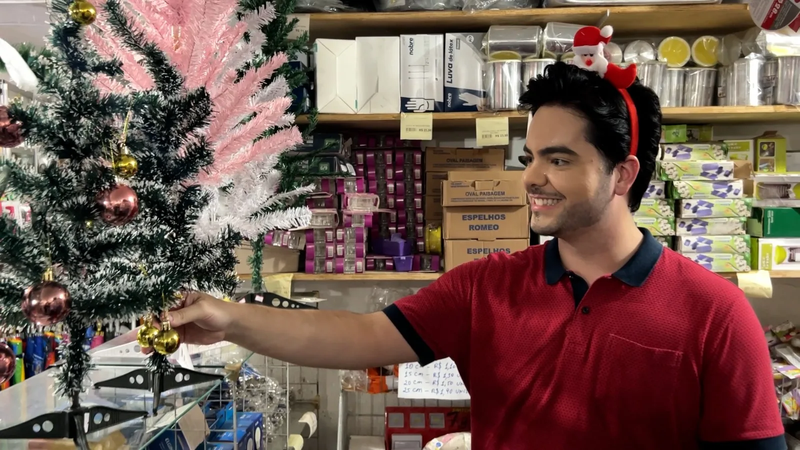 VÍDEO | Decoração de Natal: o que dá para fazer com R$ 100?