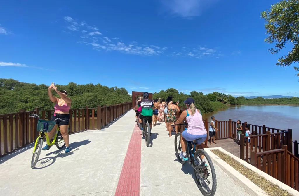 Inauguração da nova Ponte da Madalena e nova etapa da Ciclovia da vida