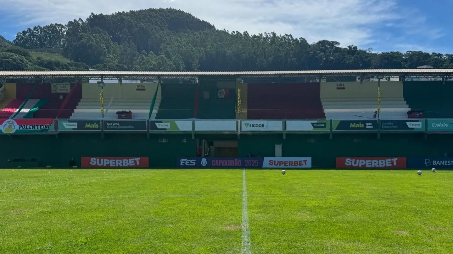 Estádio Olímpio Perim, em Venda Nova do Imigrante