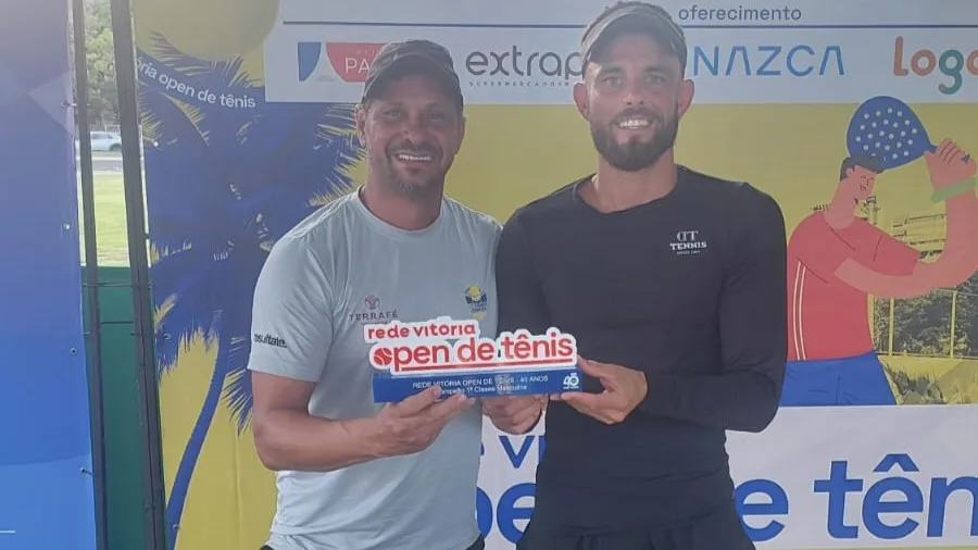 Diego Tavares é campeão do Rede Vitória Open de Tênis