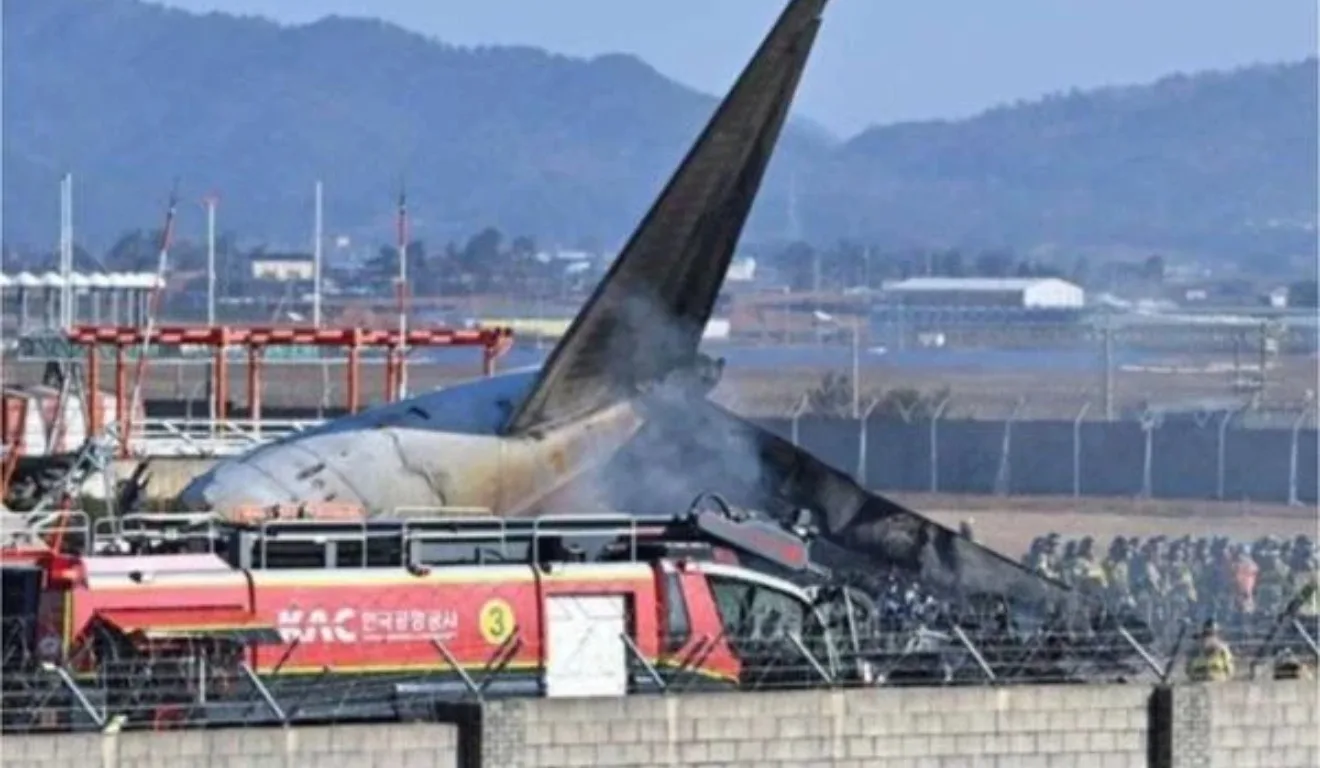 Acidente avião Coreia do Sul