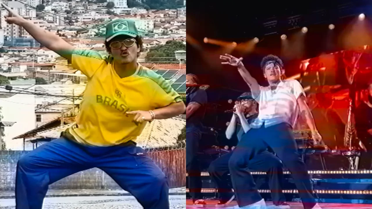 Bruno Mars posta funk em homenagem ao Brasil após terminar shows