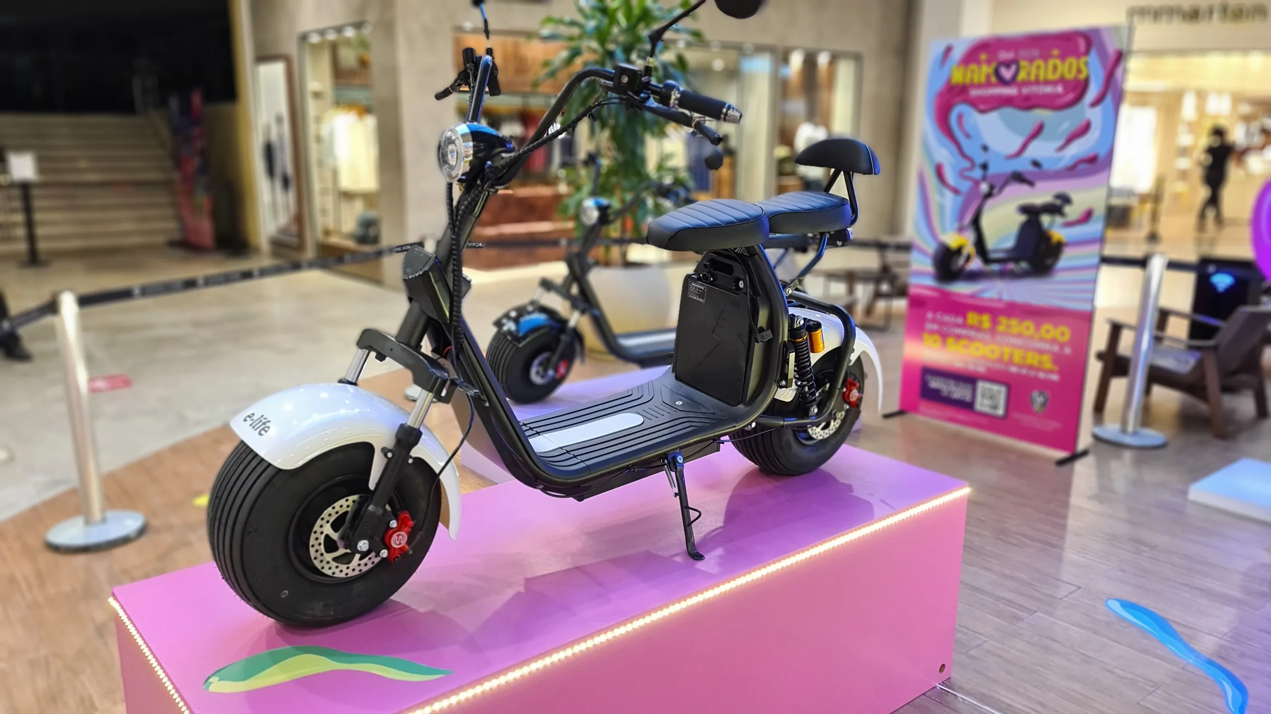 Dia dos Namorados: você pode ganhar uma Scooter 
no Shopping Vitória