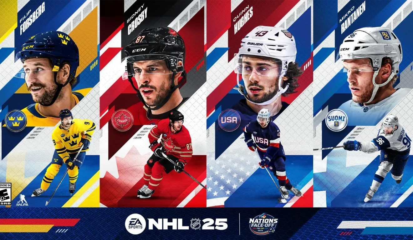 EA Sports NHL 25: 4 Nations Face-Off já está disponível