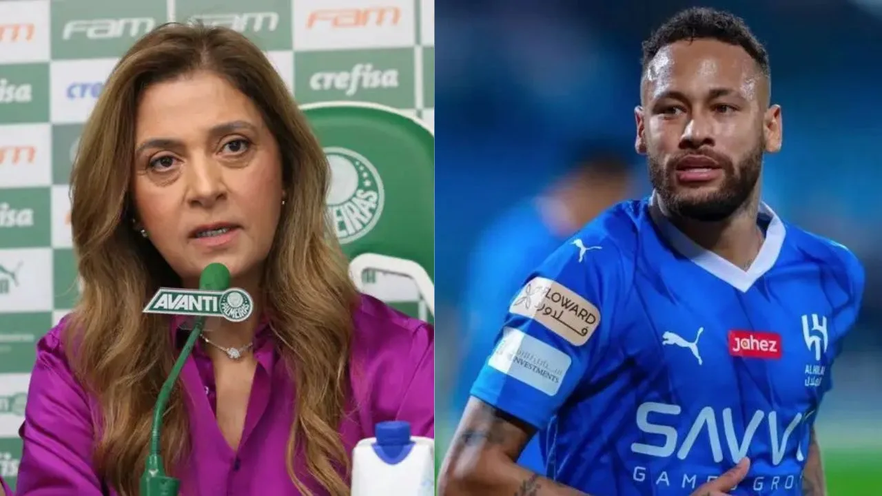 Leila descarta Neymar no Palmeiras: "O Palmeiras não é departamento médico"