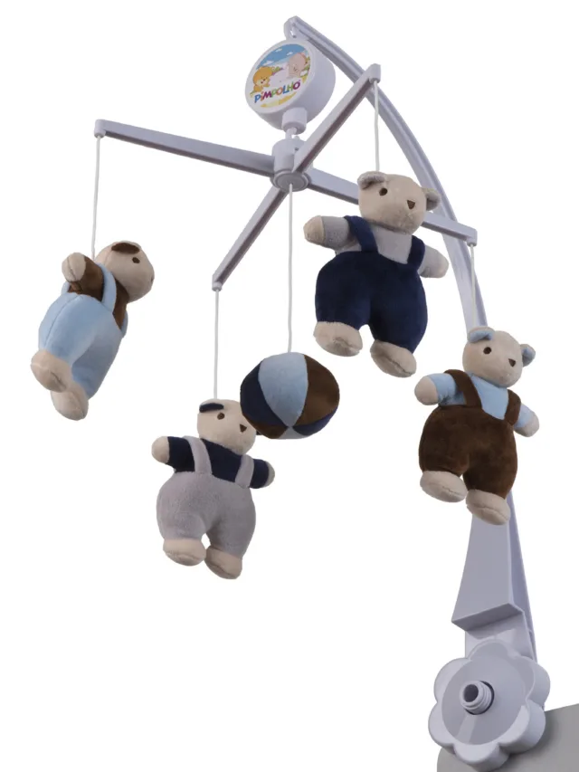 Decoração: no quarto do bebê, móbiles decoram e tranquilizam os pequenos.