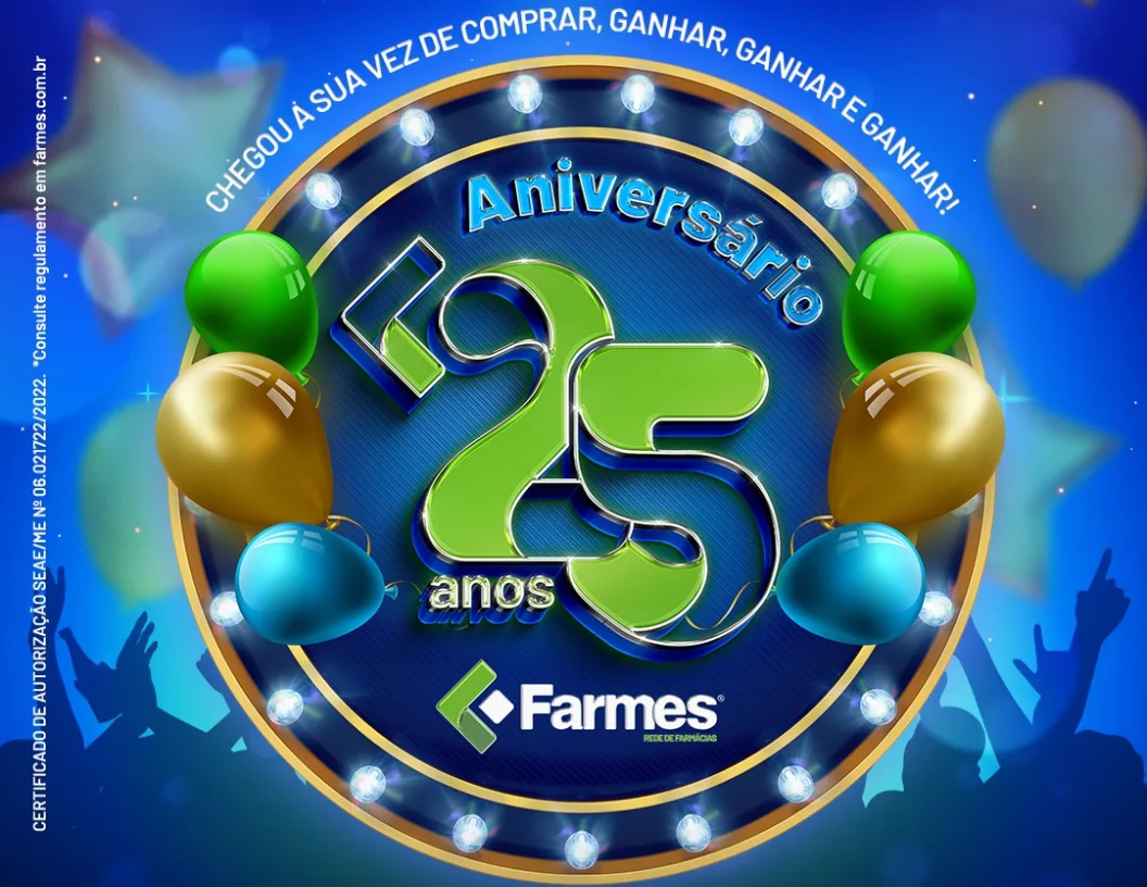 Farmes comemora 25 anos no mercado farmacêutico capixaba