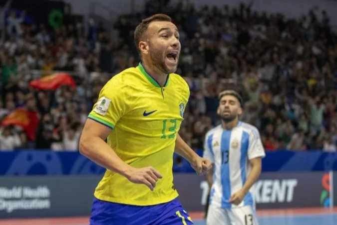 Brasil mantém topo do ranking do futsal após hexa na Copa do Mundo