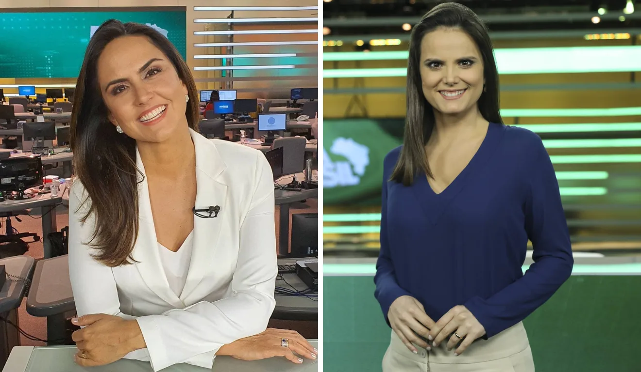 Carla Cecato e Roberta Piza após saída da Record/Reprodução