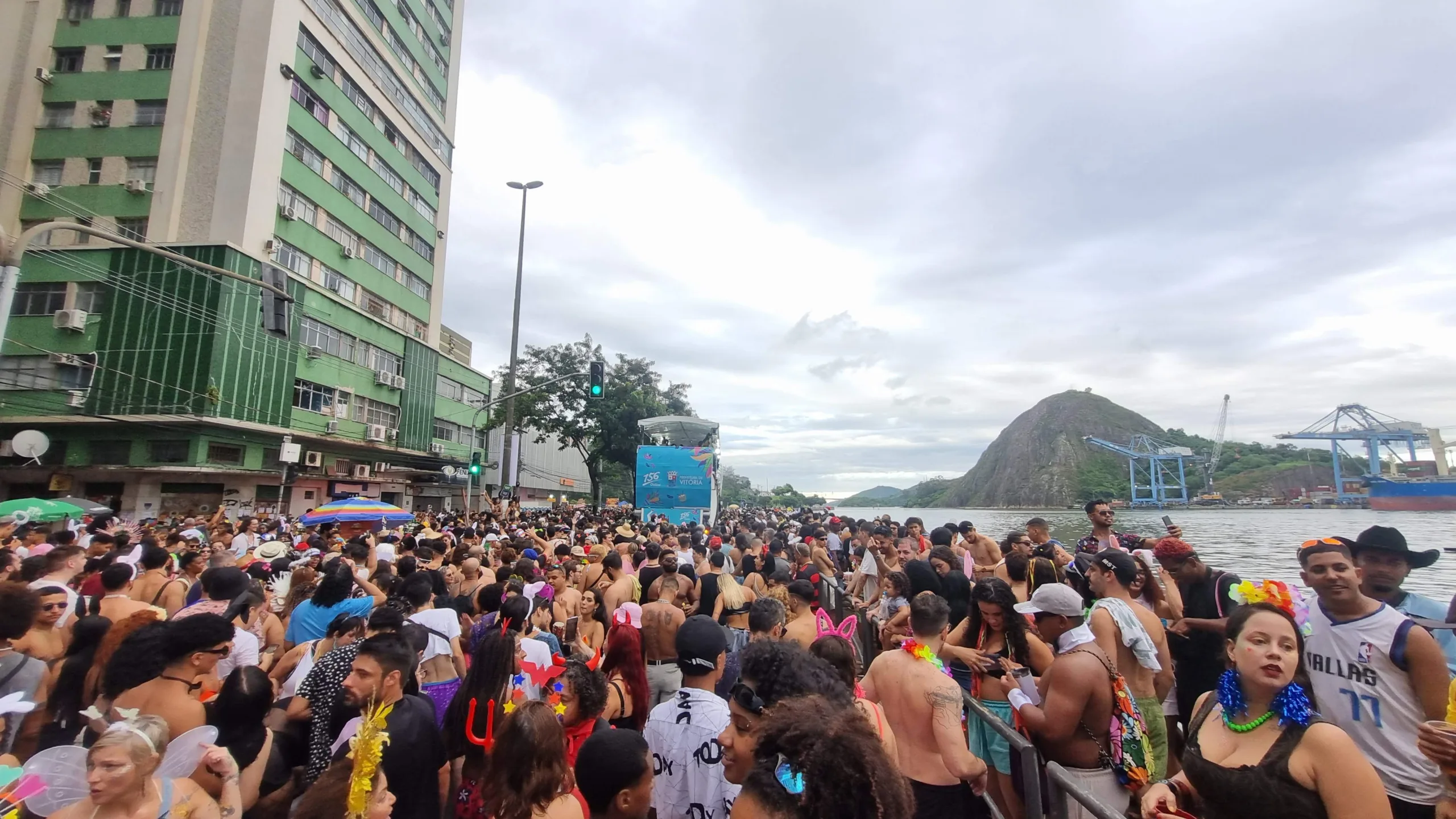 Blocos de carnaval no Centro de Vitória