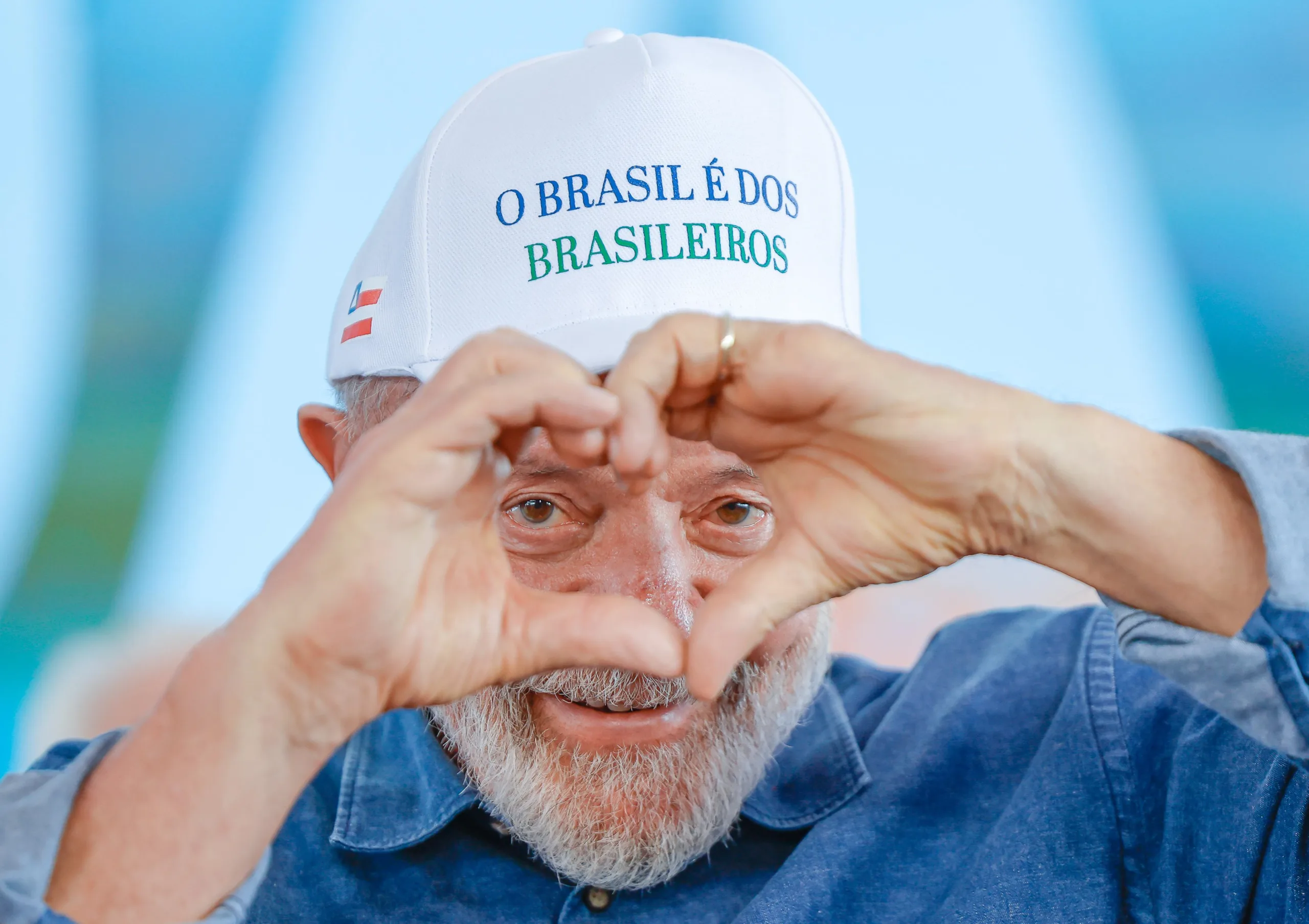 Presidente da República, Luiz Inácio Lula da Silva, durante cerimônia de anúncios relativos à segurança hídrica da Bahia. Paramirim - BA.