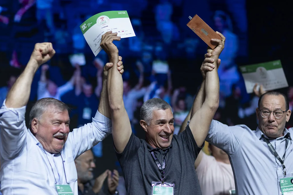 Antônio César Demartini Landi, de Jerônimo Monteiro (ES), venceu o Coffee of the Year 2024