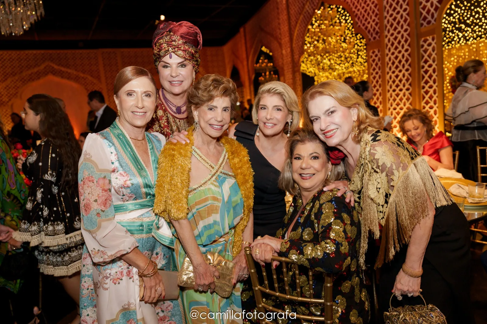 Com Mary Helal de Paula, Walmir Sasso, Mirian Fafá, Valéria Nemer e Claydes Dalla Maia