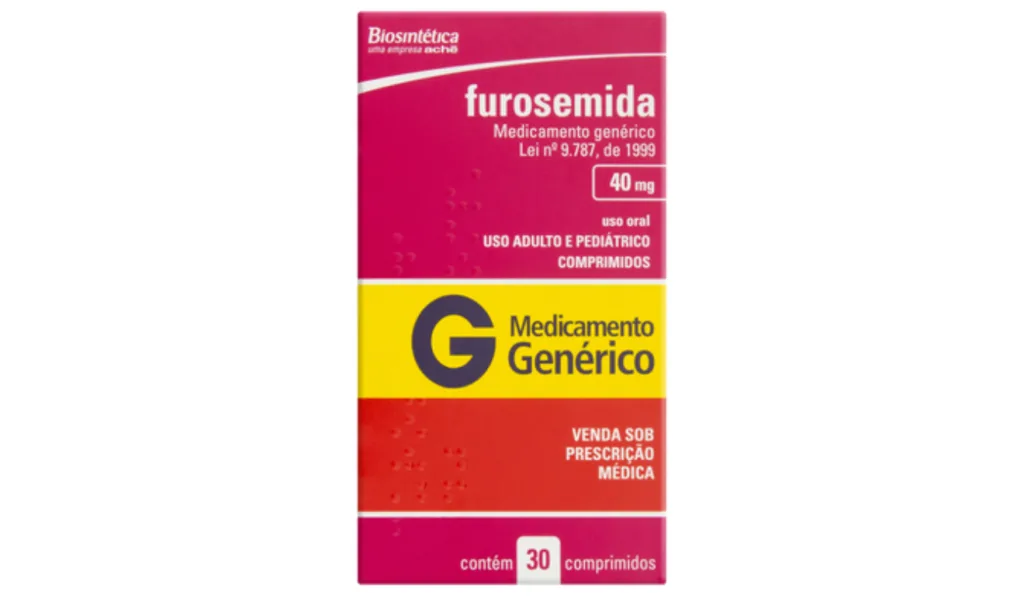 Diurético furosemida/Reprodução