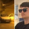 Carro onde estava Danilo Lipaus