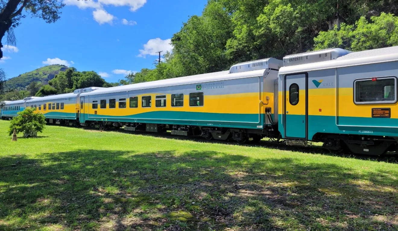 Novo trem de passageiros

Divulgação/Vale