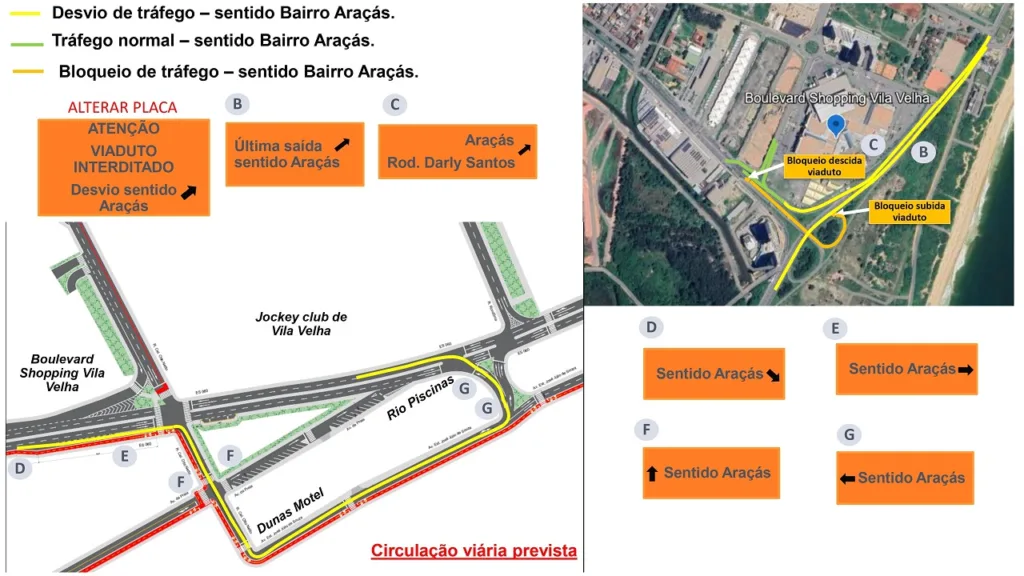 Rotas alternativas da interdição_Rodovia do Sol.