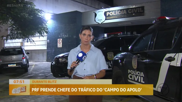 Líder do tráfico é preso em blitz da Polícia Rodoviária Federal