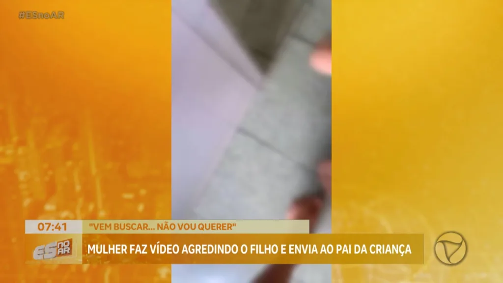 Mulher é presa após agredir criança e enviar vídeo ao pai