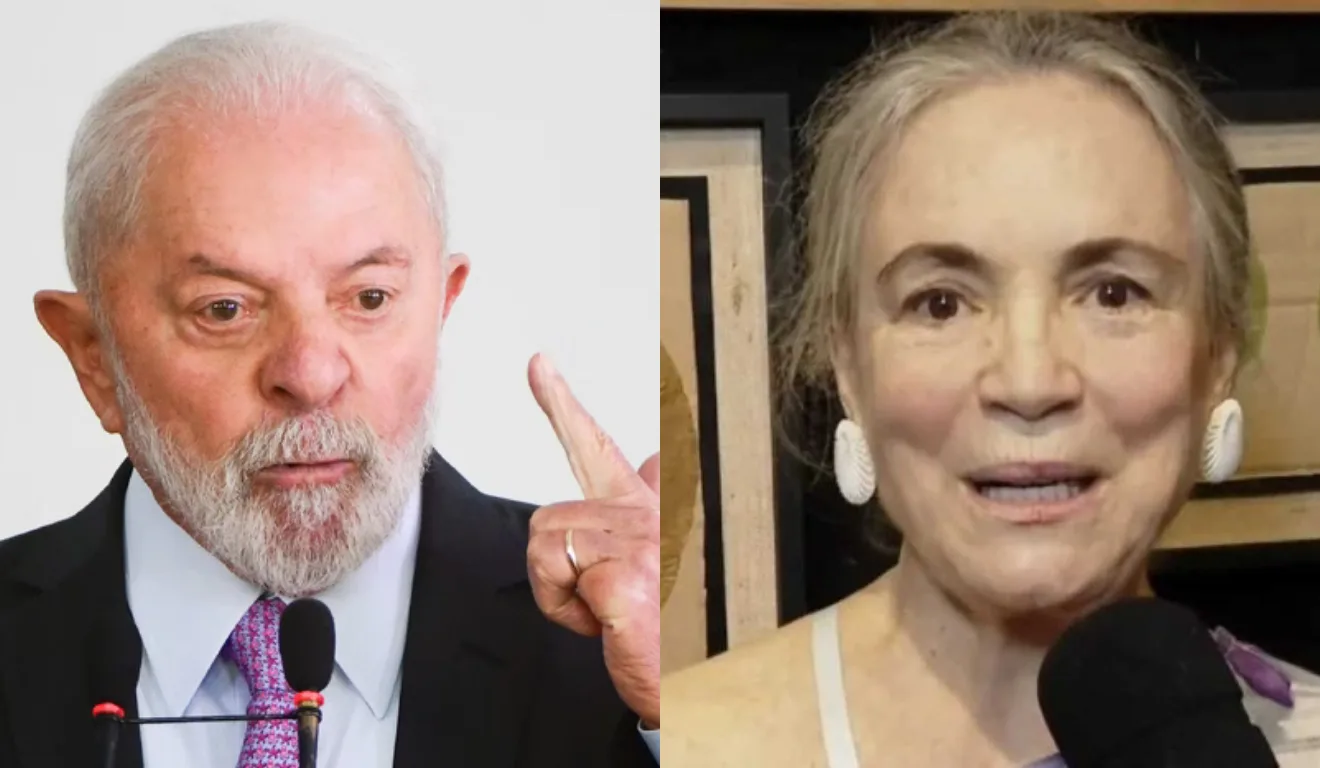 PRESIDENTE LULA E REGINA DUARTE/PREVISÃO